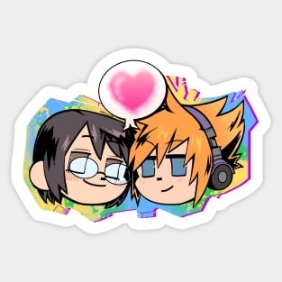 ShikiNeku Chibis Sticker